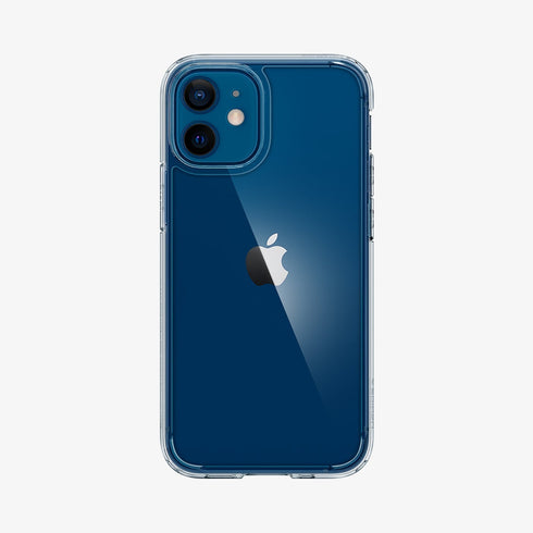 ACS01618 - iPhone 12 Pro Max Case Ultra Hybrid in crystal clear showing the back